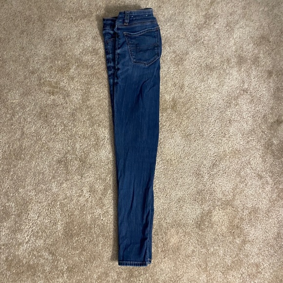 American Eagle Jegging Size 0 Medium/Light Wash - Picture 2 of 6